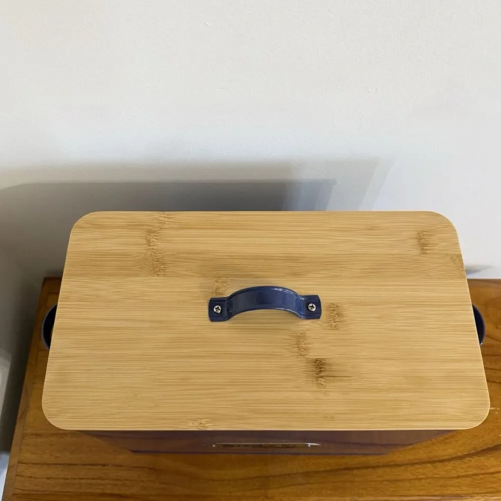 Metal Bread Box by Ashland Blue Kitchen Storage Decor - Picture 6 of 9